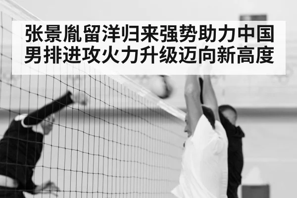 张景胤留洋归来强势助力中国男排进攻火力升级迈向新高度
